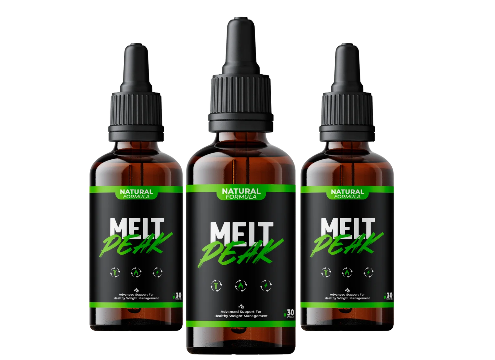 MeltPeakDrop — three bottle package